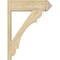 Ekena Millwork Olympic Rough Sawn Arts and Crafts Outlooker, Douglas Fir, 8"W x 26"D x 34"H OUT08X26X34OLY03RDF - alternate 4